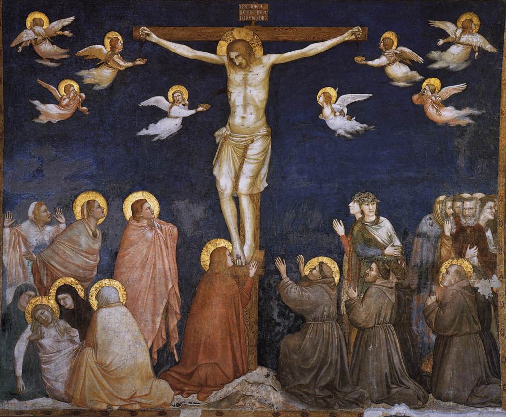 Giotto Lower Church Assisi Crucifixion 01